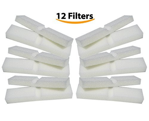 12 Pack of Foam Filter Pads for Fluval FX4 / FX5 / FX6