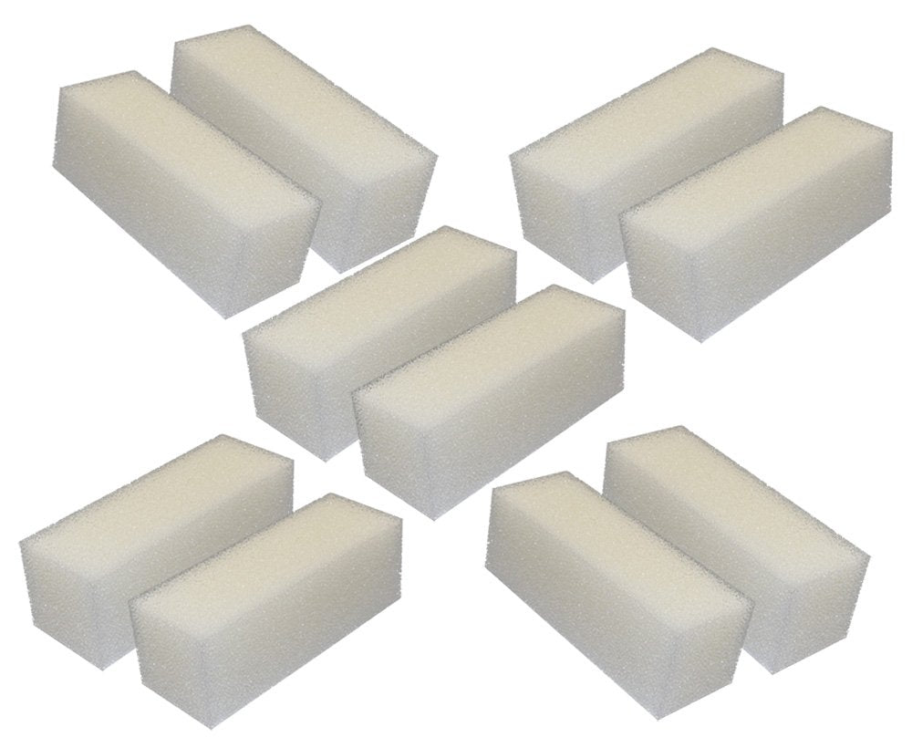 Replacement Foam Filters for AquaClear 110 / 500 A623 (10 Pack)