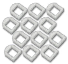 Load image into Gallery viewer, Zanyzap 12 Foam Pre-Filters for Drinkwell Stainless Steel 360, Lotus, Avalon, Pagoda Water Bowl (White)